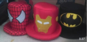 Sombreros de Superhéroes